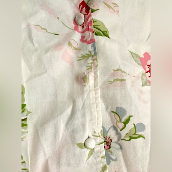 Vintage‎ Victoria’s Secret 3 Piece Pajama Set Robe Floral Y2K 90s Size XL - Picture 5 of 11